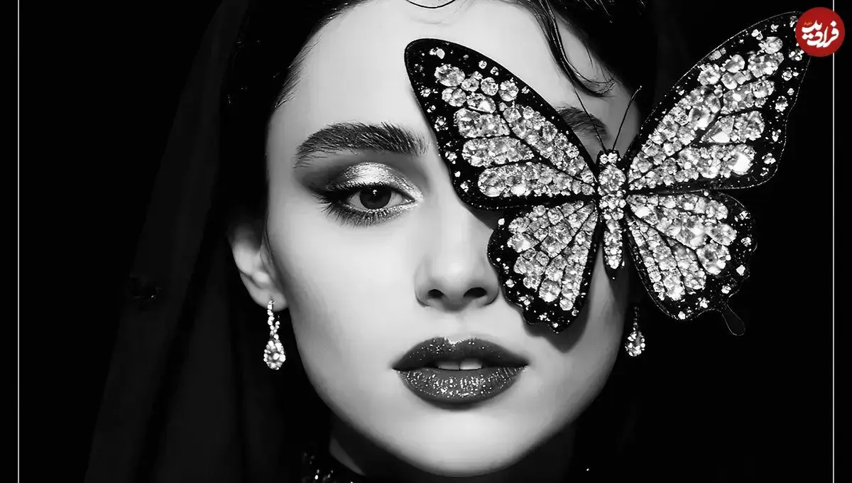 تصاویر؛ پروانه کریستالی لاله مرزبان ترند شد؛ بازیگر سریال «آبان» در فوتوشوت هوش مصنوعی