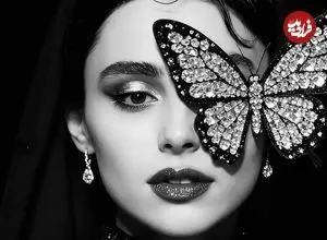 تصاویر؛ پروانه کریستالی لاله مرزبان ترند شد؛ بازیگر سریال «آبان» در فوتوشوت هوش مصنوعی