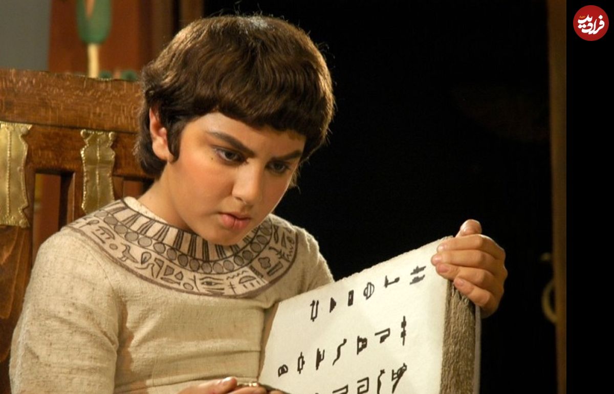 عکس| سفر زمان؛ گریم «یوزارسیف نوجوان» در پشت‌صحنه سریال یوسف پیامبر