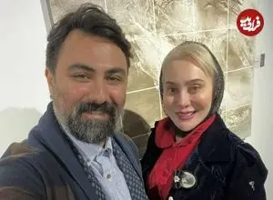 عکس؛ متن عاشقانه آرام جعفری برای همسرش به مناسبت روز جهانی مرد