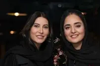 عکس| سفر زمان؛ «فریبا نادری» 30 ساله در کنار «سحر قریشی» در پشت‌صحنۀ «دریاکنار»