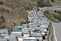 ترافیک بسیار سنگین در مسیرهای ورودی به تهران