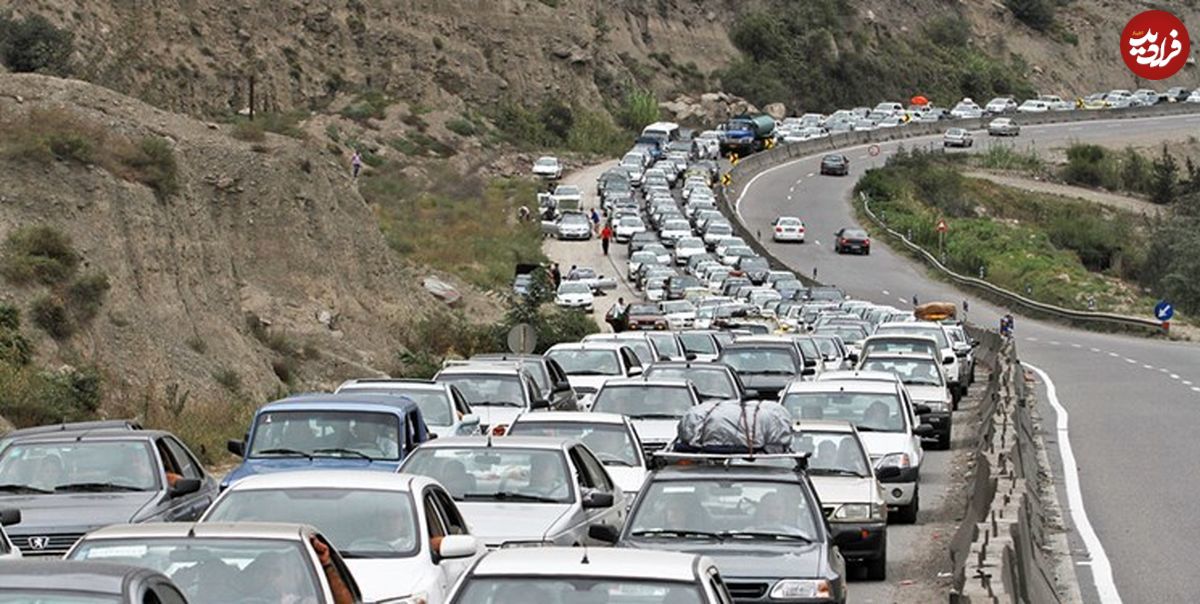 ترافیک بسیار سنگین در مسیرهای ورودی به تهران