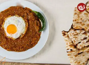 شیشه ناز؛ غذای محلی ساری با ترکیبی از گوشت، انار و گردو