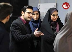 عکس| سفر زمان؛ «جواد جوادی» (بچه مهندس4) و همسرش «ندا دیبا» در جشنواره فجر