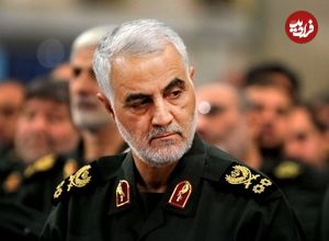 عکس؛ سفر به تاریخ؛ ملاقات «سردار سلیمانی» با «ژنرال اَسلَم‌بیگ، فرماندۀ ارتش پاکستان»؛ سال 1368