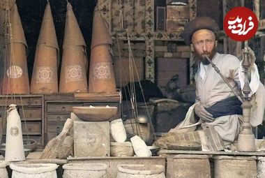 ۲ عکس دیده نشده و شگفت انگیز از «بازار رشت» در زمان قاجار