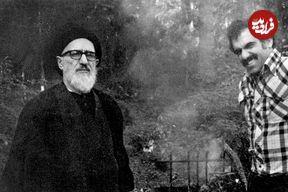 عکس؛ سفر در زمان؛ «آیت‌الله طالقانی، مهدی بازرگان و اطرافیان» در گلشهر کرج؛ سال 1338