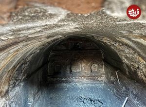اتاقک زیرزمینی 1600 ساله در جریان «آواربرداری زلزله» کشف شد