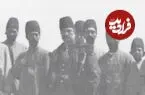 عکس| سفر زمان؛ عکس یادگاری «ناصرالدین شاه و درباریان» در علی‌آباد قم