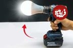 ببینید؛ نحوه ساخت یک چراغ قوه خلاقانه با لامپ LED، لوله PVC و باتری های دریل