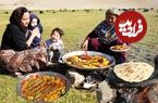 ببینید؛ غذای عشایری در افغانستان؛ پخت آدانا کباب ترکیه ای و نان لواش
