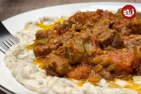 ببینید| طرز پخت «هونکار بیندی»، یک غذای مشهور ترکی به روش آشپز ماهر ایتالیایی