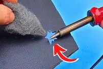 (ویدئو) روشی شگفت انگیز برای تعمیر وسایل پلاستیکی شکسته با سیم ظرفشویی! 