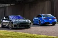 تصاویر؛ مقایسه دو ابر سدان هیبریدی: ب‌ام‌و M5 در برابر پورشه پانامرا توربو S ای-هیبرید