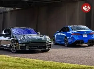 تصاویر؛ مقایسه دو ابر سدان هیبریدی: ب‌ام‌و M5 در برابر پورشه پانامرا توربو S ای-هیبرید