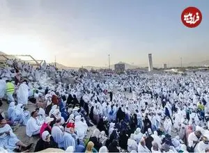 ببینید| تایم‌لپس دیدنی از حرکت میلیونی زائران در مکه