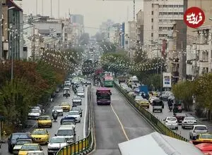 عکس| سفر زمان؛ منظرۀ «غرب تهران» از بالای تکیه‌دولت در زمان مظفرالدین شاه