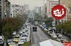 عکس| سفر زمان؛ منظرۀ «غرب تهران» از بالای تکیه‌دولت در زمان مظفرالدین شاه