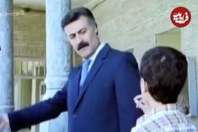 عکس| سفر زمان؛ «مجید، آقای ناظم و کارگردان» در پشت‌صحنه «قصه‌های مجید»
