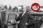 عکس؛ سفر در زمان؛ گشت و گذار «شاه و همسر سوم اش» در رُم؛ سال 40