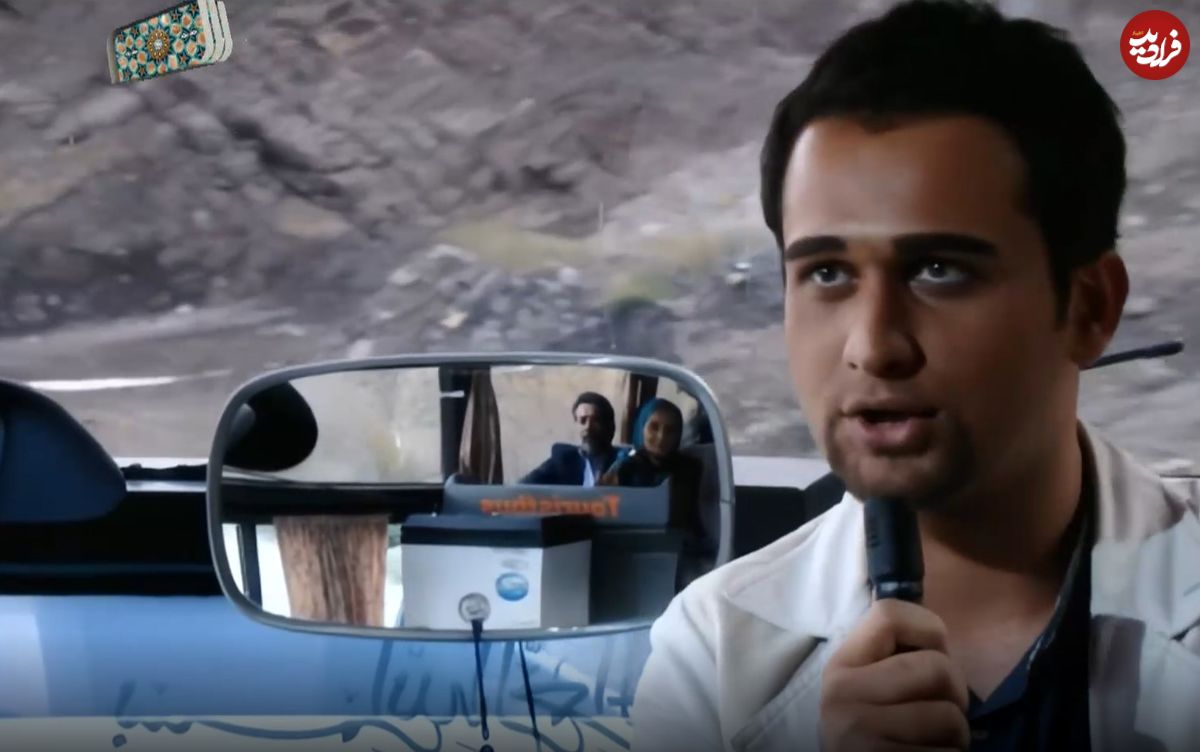 عکس| سفر در زمان؛ «سینا» سریال آوای باران در یک کافه در رشت؛ سال 99