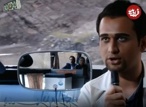 عکس| سفر در زمان؛ «سینا» سریال آوای باران در یک کافه در رشت؛ سال 99