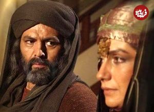 عکس؛ سفر به تاریخ؛ چهرۀ «مختار ثقفی و بانو عمره» 33 سال قبل در یک فیلم سینمایی؛ سال 71