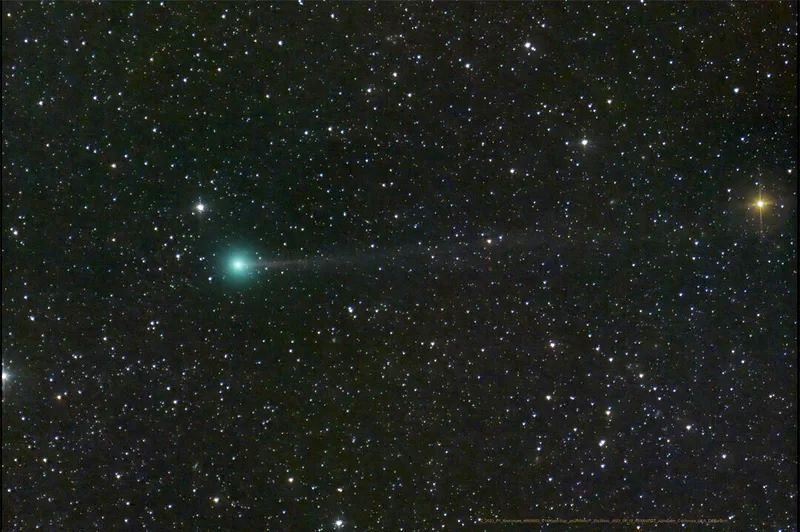 ستاره‌ی دنباله‌دار سبز پس از ۴۳۵ سال بازگشته است!