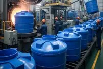 ببییند| فرآیند تماشایی تولید تانکرهای پلاستیکی آب در پاکستان