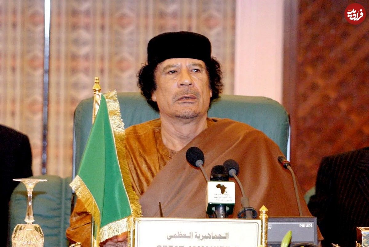 عکس| سفر در زمان؛ «معمر قذافی» پیش از کنفرانس سران عرب؛ سال 1348