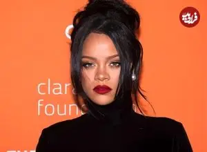 عکس| سفر در زمان؛ «ریحانا» در دفتر مجله Seventeen در نیویورک؛ سال 1385