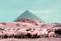 تصاویر؛ چغازنبیل با هرم لوور، تخت جمشید با اپل استور؛ اعتراض هنری به فراموشی میراثر