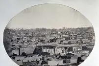 عکس؛ سفر در زمان؛ عکس هوایی از تهران در سال ۱۳۰۱ خورشیدی؛ دوران سلطنت احمدشاه