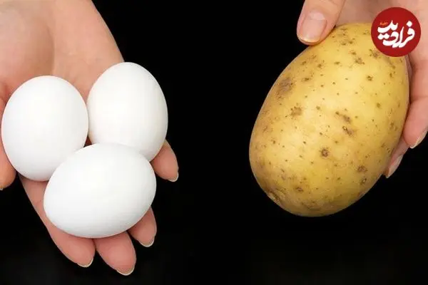 ببینید| طرز تهیه یک غذای ساده با قارچ، سیب زمینی و تخم مرغ
