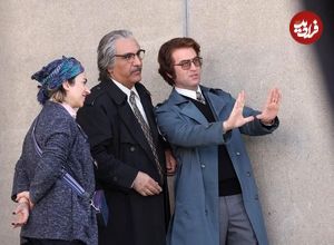 عکس| سفر در زمان؛ «مهران مدیری» در اتاق گریم سریال تاسیان؛ یک سال قبل