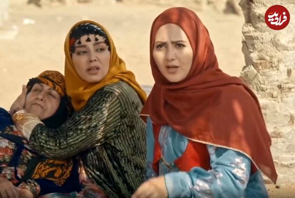 عکس| سفر در زمان؛ «باوان، روژان و شیرین» در پشت صحنه سریال نون خ؛ سال 1402