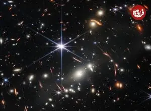 عکس| تصویر جدید «جیمز وب» از یک کهکشان اولیه