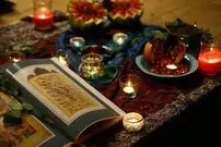رسم جالب شب یلدایی در تهران قدیم