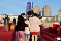 تصاویر| افتتاح شهرک مسکونی برای خانواده های "شهدای کره شمالی" در جنگ اوکراین