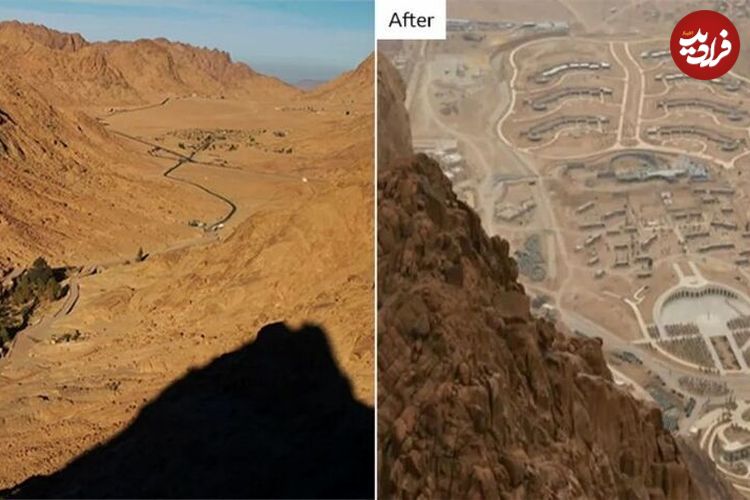 عکس؛ ساخت قطب گردشگری در یکی از مقدس ترین اماکن دنیا