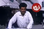 عکس| سفر به ایران قدیم؛ «گاری بستنی» در یکی از خیابان‌های تهران؛ سال 1340
