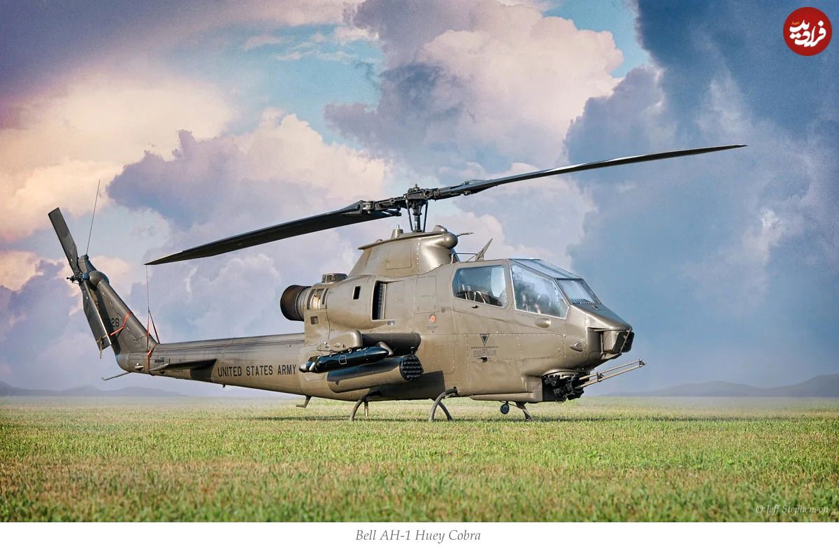 تصاویر؛ سفر در تاریخ؛ ماجرای جالب توسعه هلیکوپتر تهاجمی AH-1 COBRA در دوران جنگ ویتنام
