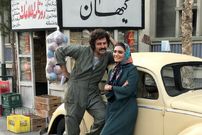 عکس؛ سفر در زمان؛ «لیندا کیانی» در اتاق گریم سریال دلدادگان؛ سال 1397
