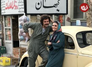 عکس؛ سفر در زمان؛ «لیندا کیانی» در اتاق گریم سریال دلدادگان؛ سال 1397
