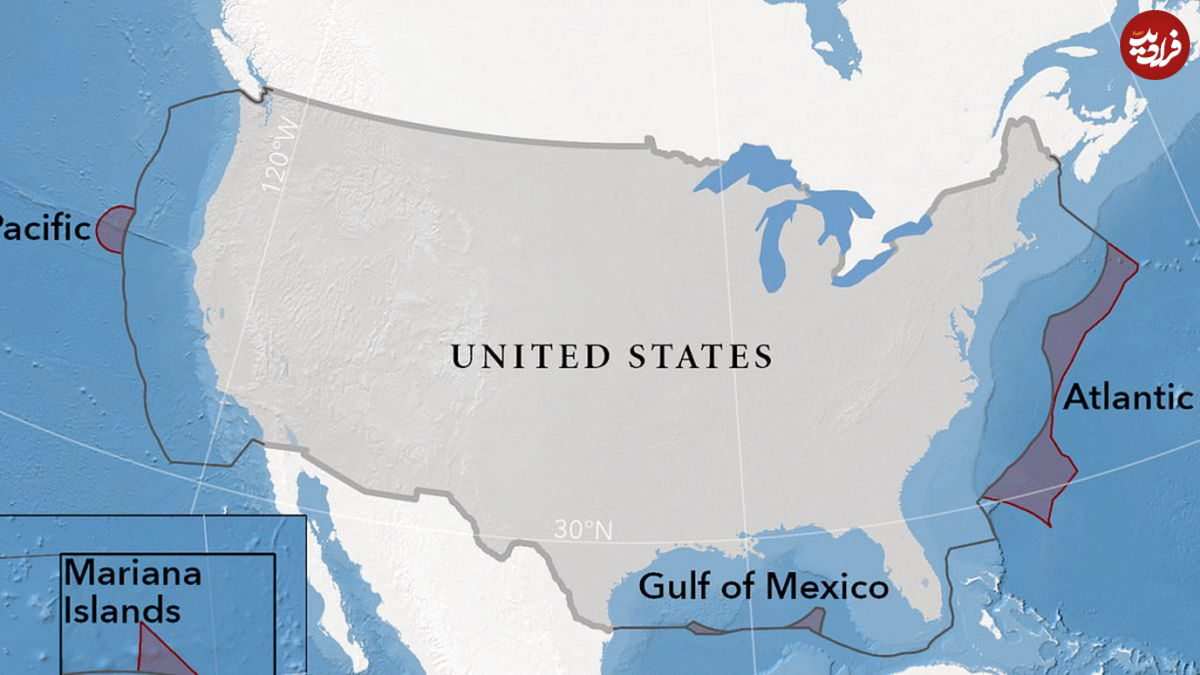 آمریکا در ماه گذشته بی سر و صدا به اندازه دو برابر مساحت اسپانیا وسیع تر شده است