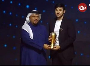 عکس؛ سردار آزمون نامزد جایزه مرد سال آسیا شد