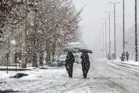 چهره برفی و زیبای کوهستان چالوس 