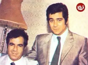 عکس| سفر زمان؛ دیدار «بهروز وثوقی و ناصر ملک مطیعی» بعد انقلاب؛ اواخر دهه 70