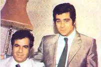 عکس| سفر زمان؛ دیدار «بهروز وثوقی و ناصر ملک مطیعی» بعد انقلاب؛ اواخر دهه 70